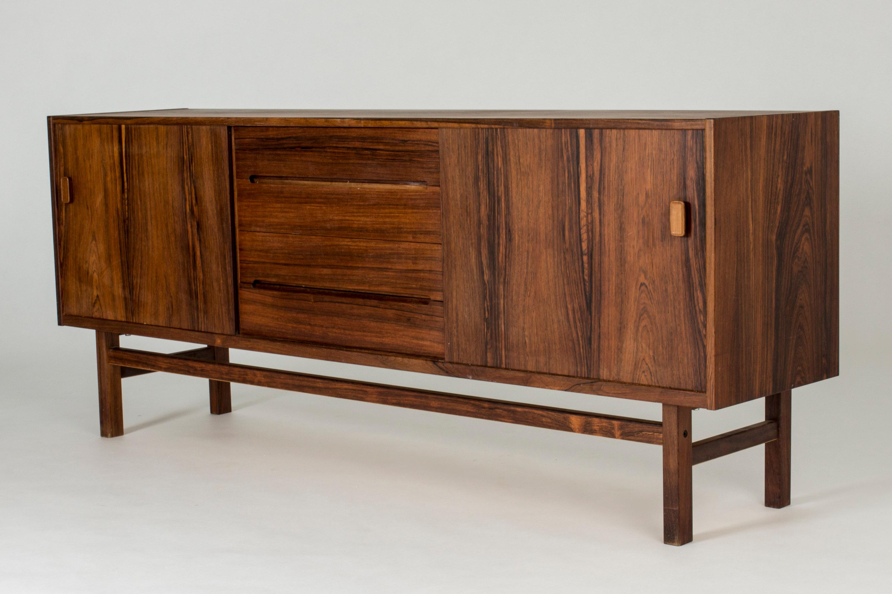 Swedish Rosewood Sideboard by Nils Jonsson for Troeds, 1960s 1
