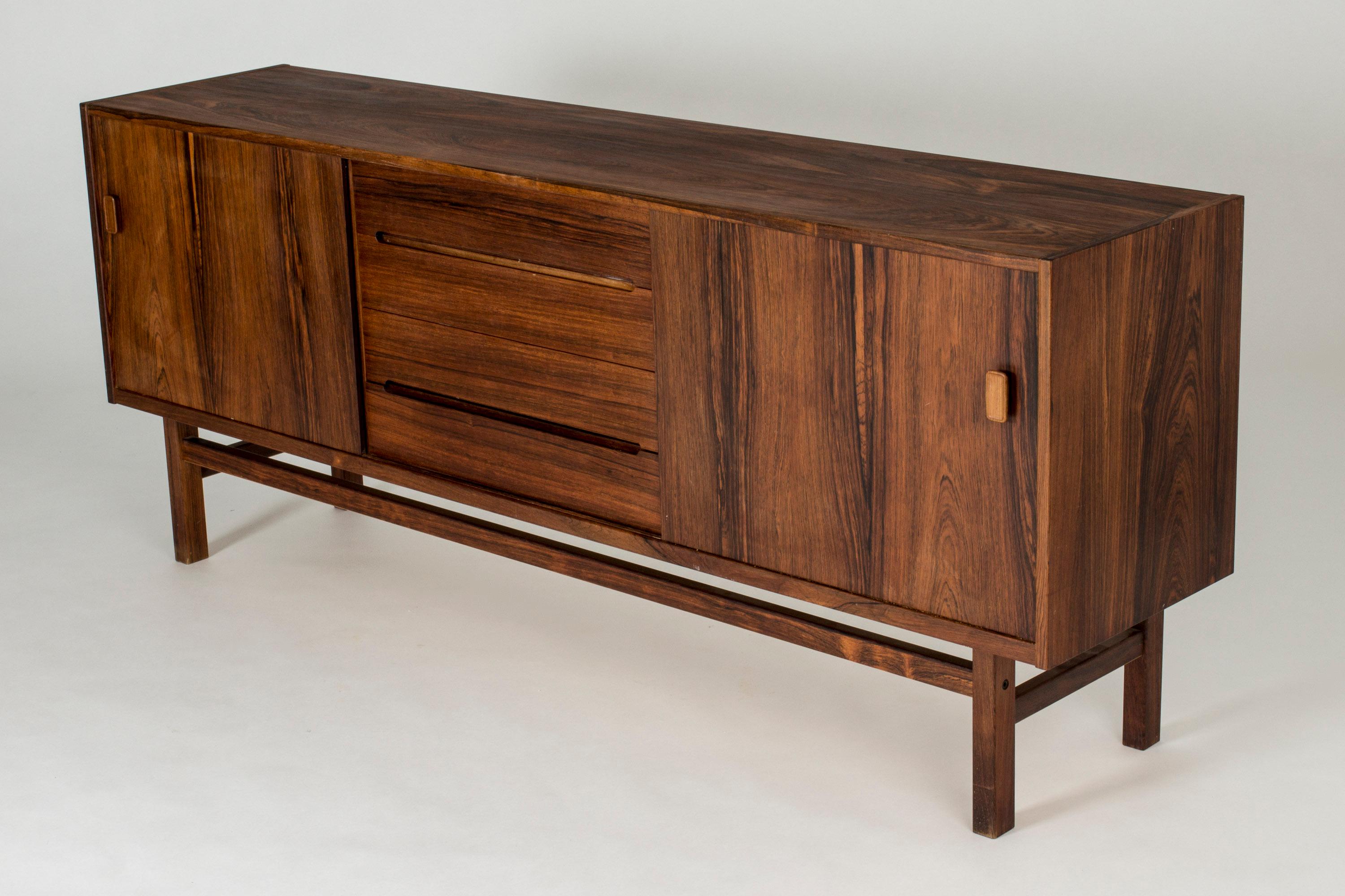 Swedish Rosewood Sideboard by Nils Jonsson for Troeds, 1960s 2