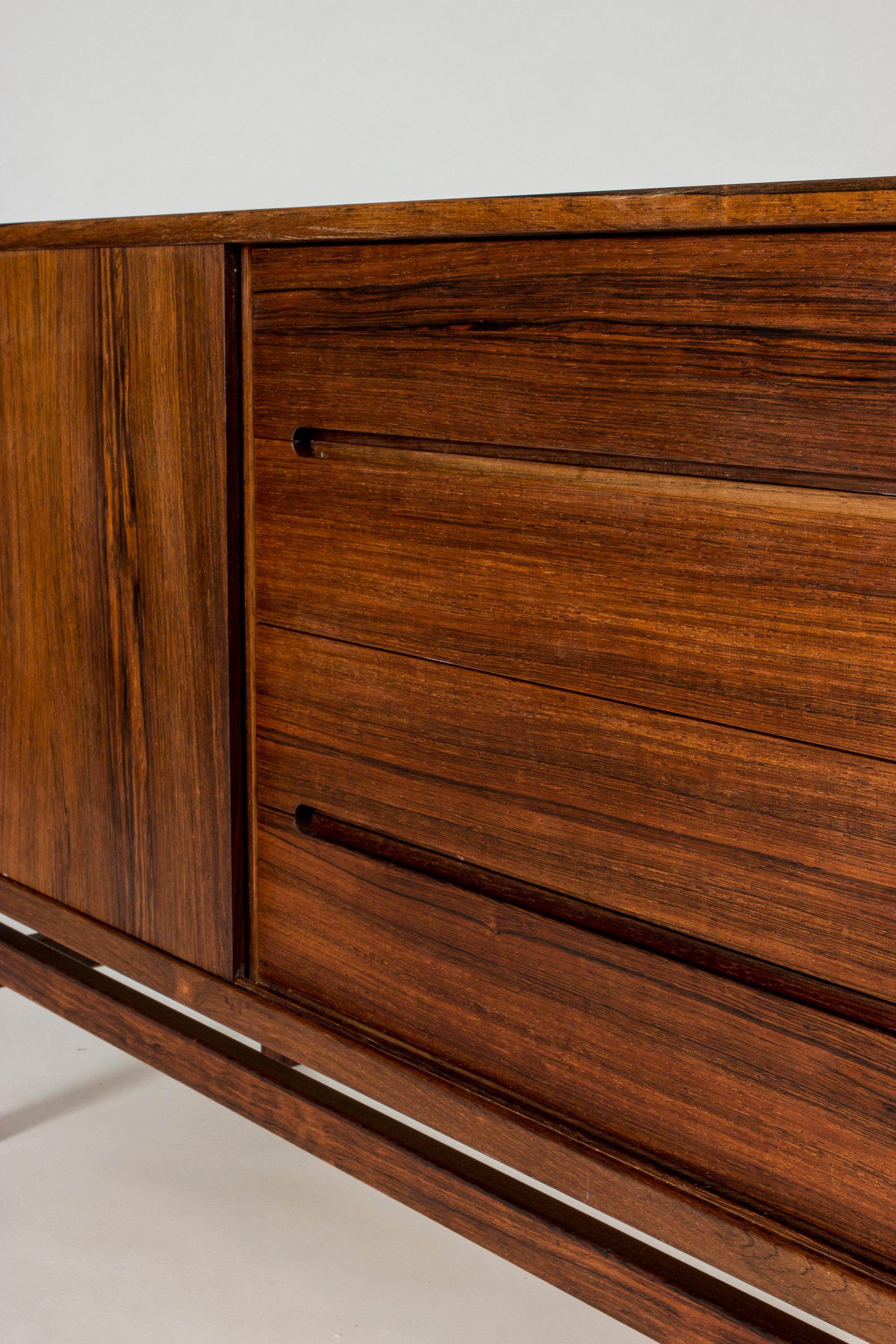 Swedish Rosewood Sideboard by Nils Jonsson for Troeds, 1960s 3