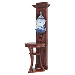 Swedish Royal 18th Century Wash stand with Chinese Water Cistern.