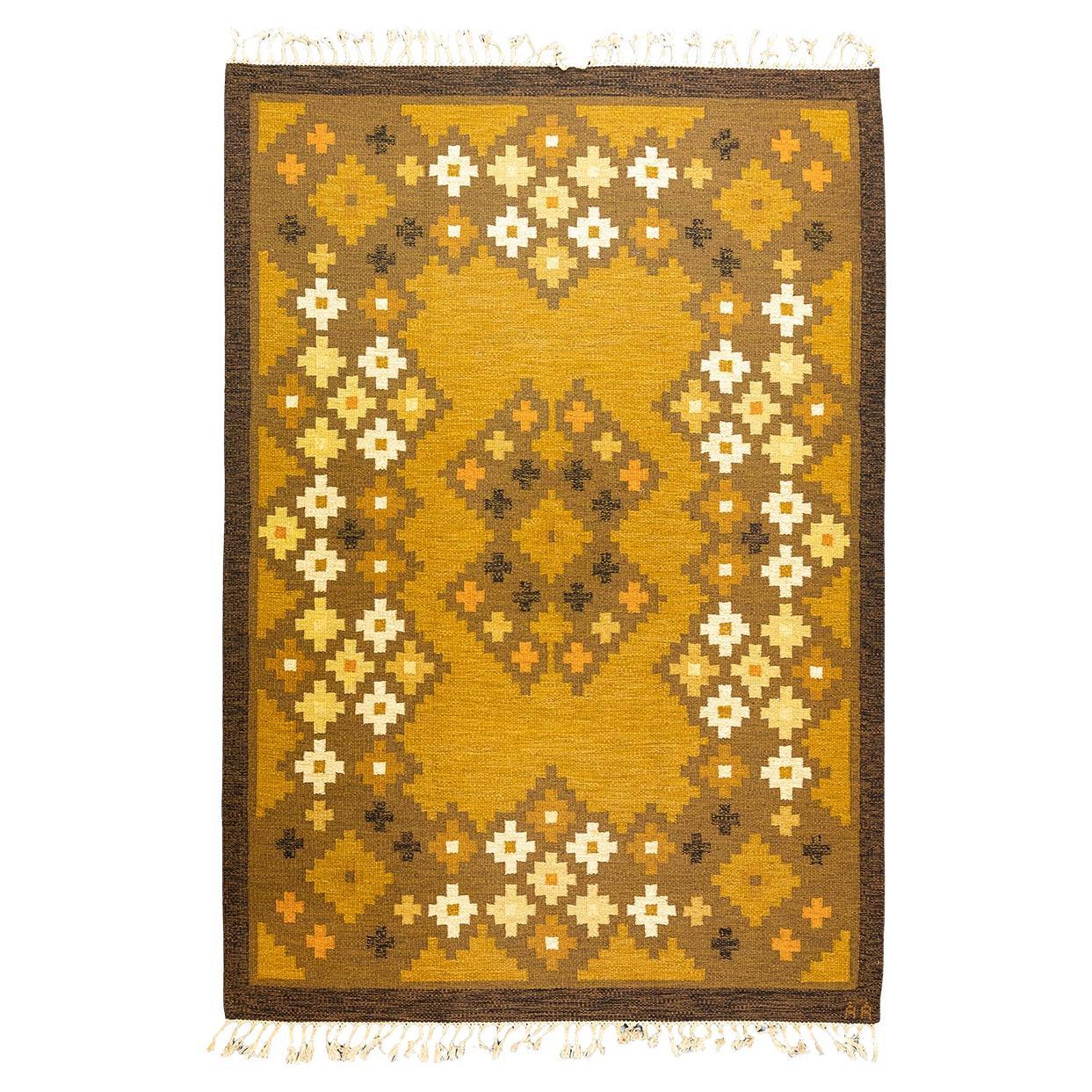 Swedish Rug Cross Design Mollaianrugs Collection