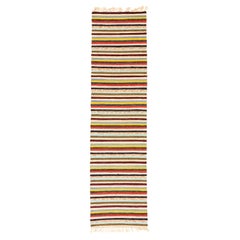 Swedish Rug Flat-weave Stripe Design