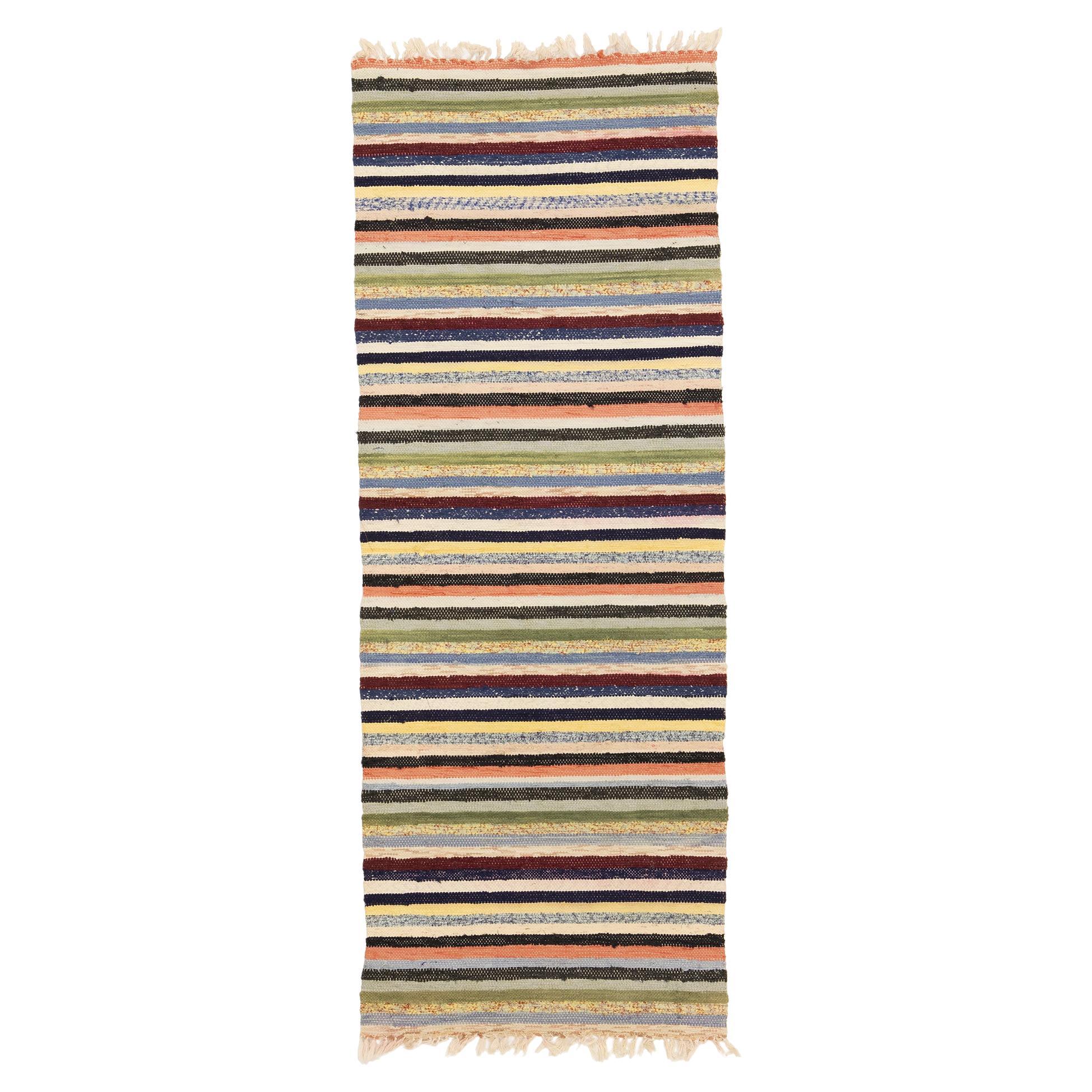 Swedish Rug Flatweave Multicolor