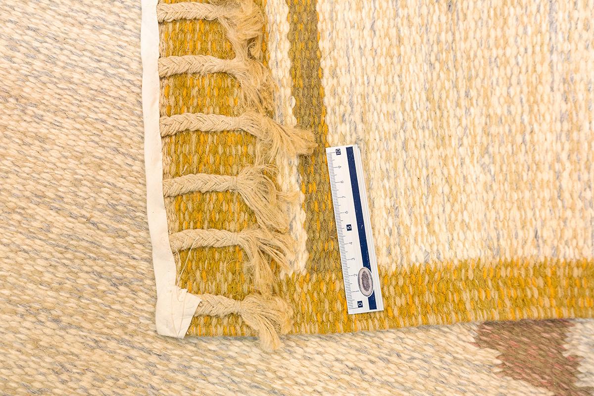 20th Century Swedish Rug Minimalist Design OA Mollaianrugs Collection For Sale