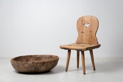 Swedish Rustic Folk Art Primitive Chair