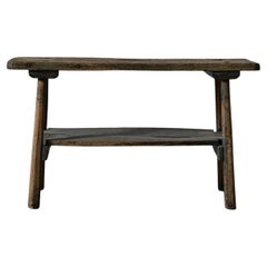 Estantería rústica sueca de dos niveles