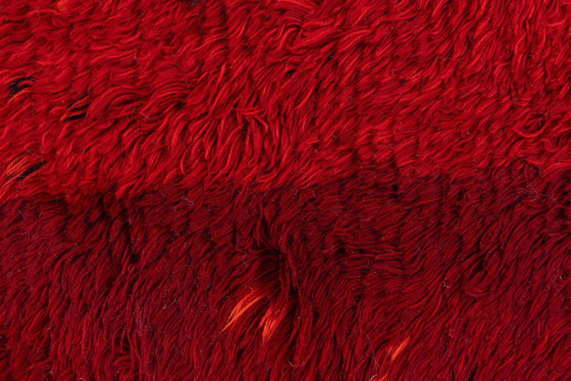 Tappeto Swedish Rya di Irja Mikkola Doris Leslie Blau Collections In condizioni buone in vendita a New York, NY