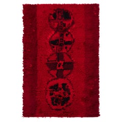 Swedish Rya Rug by Irja Mikkola Doris Leslie Blau Collection
