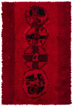 Swedish Rya Rug by Irja Mikkola Doris Leslie Blau Collection