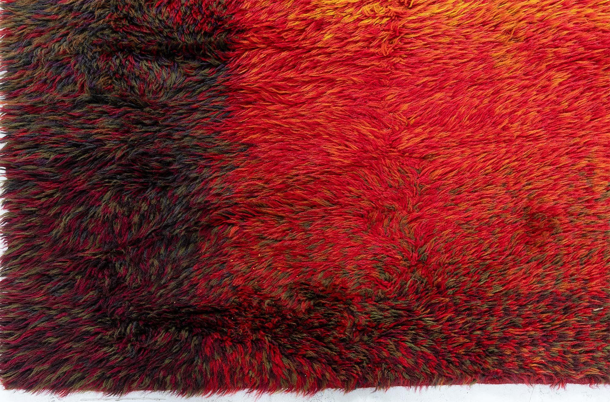 Schwedischer Rya-Teppich von Ritva Puotila bei Doris Leslie Blau im Zustand „Gut“ im Angebot in New York, NY