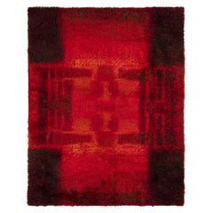 Swedish Rya Rug by Ritva Puotila at Doris Leslie Blau