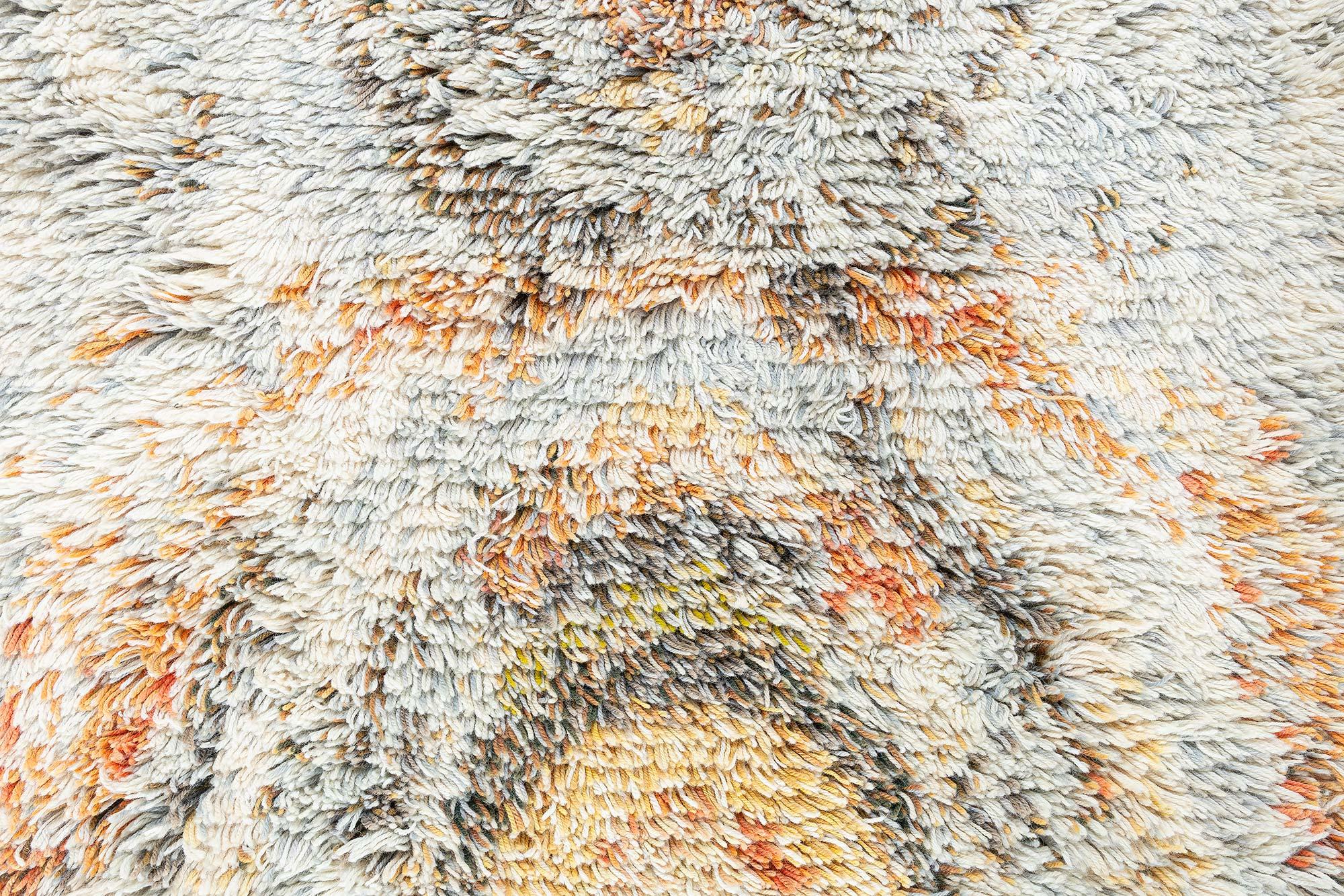 Mid-Century Modern Collection Terttu Tomero Doris Leslie Blau - Tapis suédois Rya en vente