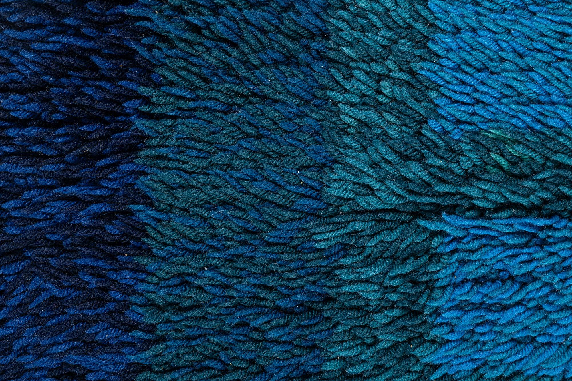 Mid-Century Modern Swedish Rya Rug by Terttu Tomero Doris Leslie Blau Collection For Sale