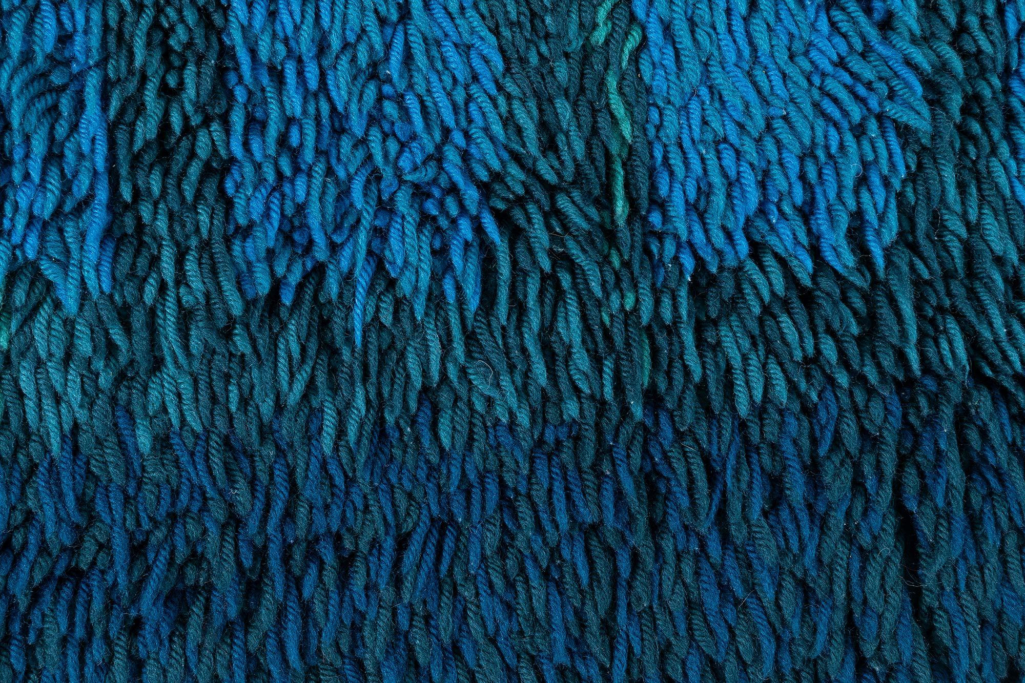 Swedish Rya Rug by Terttu Tomero Doris Leslie Blau Collection In Good Condition For Sale In New York, NY