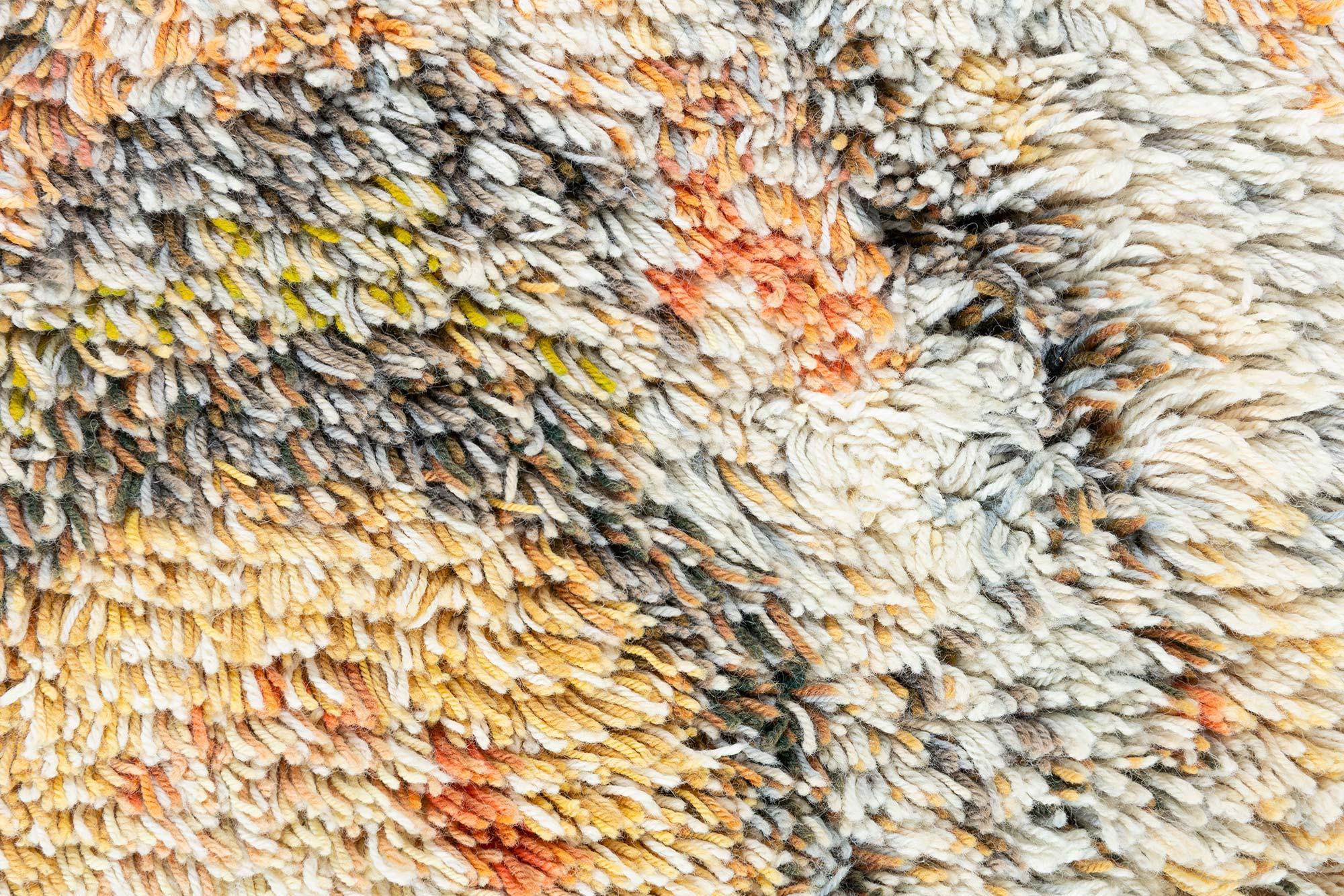 20ième siècle Collection Terttu Tomero Doris Leslie Blau - Tapis suédois Rya en vente