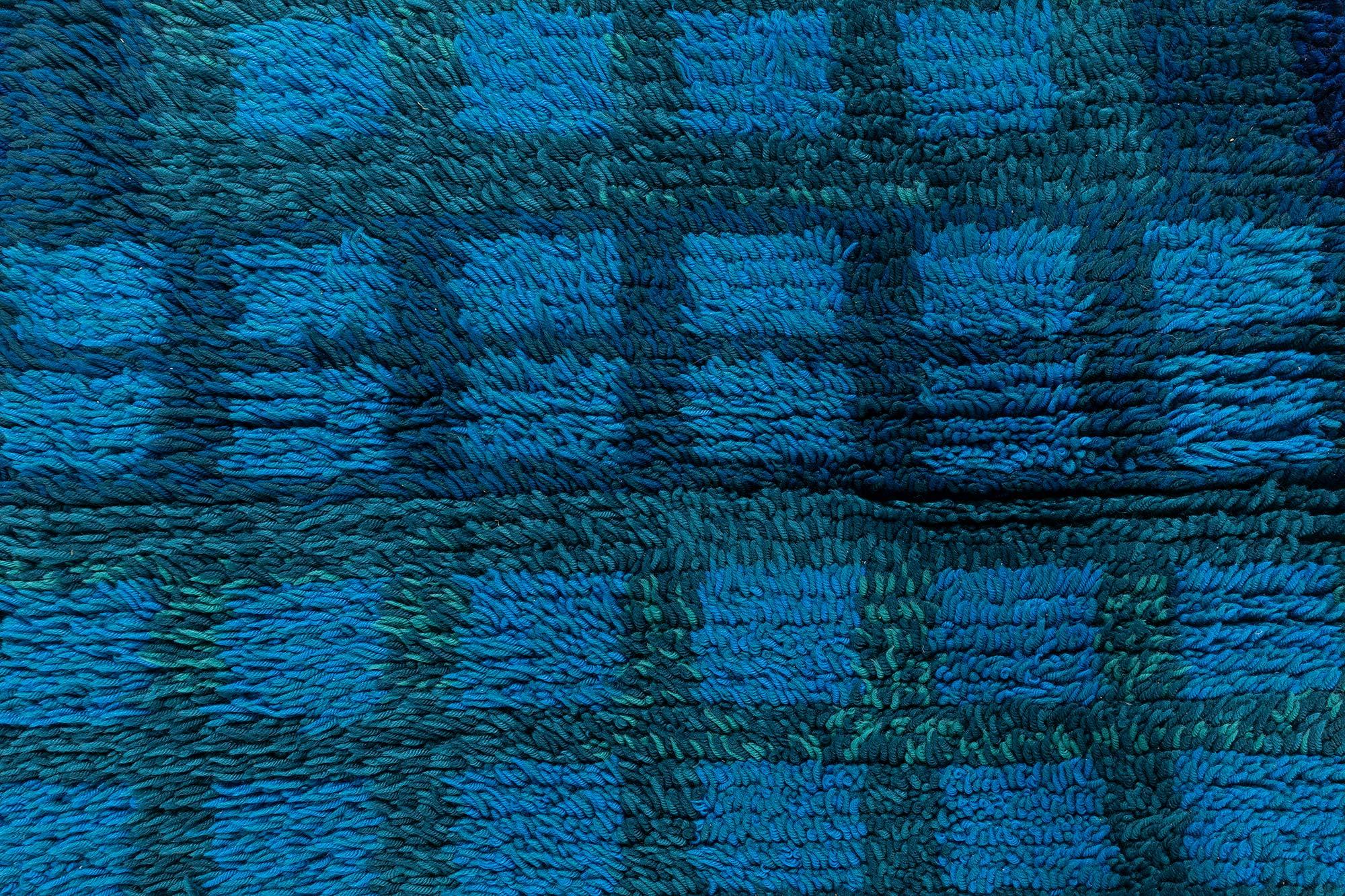 Swedish Rya Rug by Terttu Tomero Doris Leslie Blau Collection For Sale 1