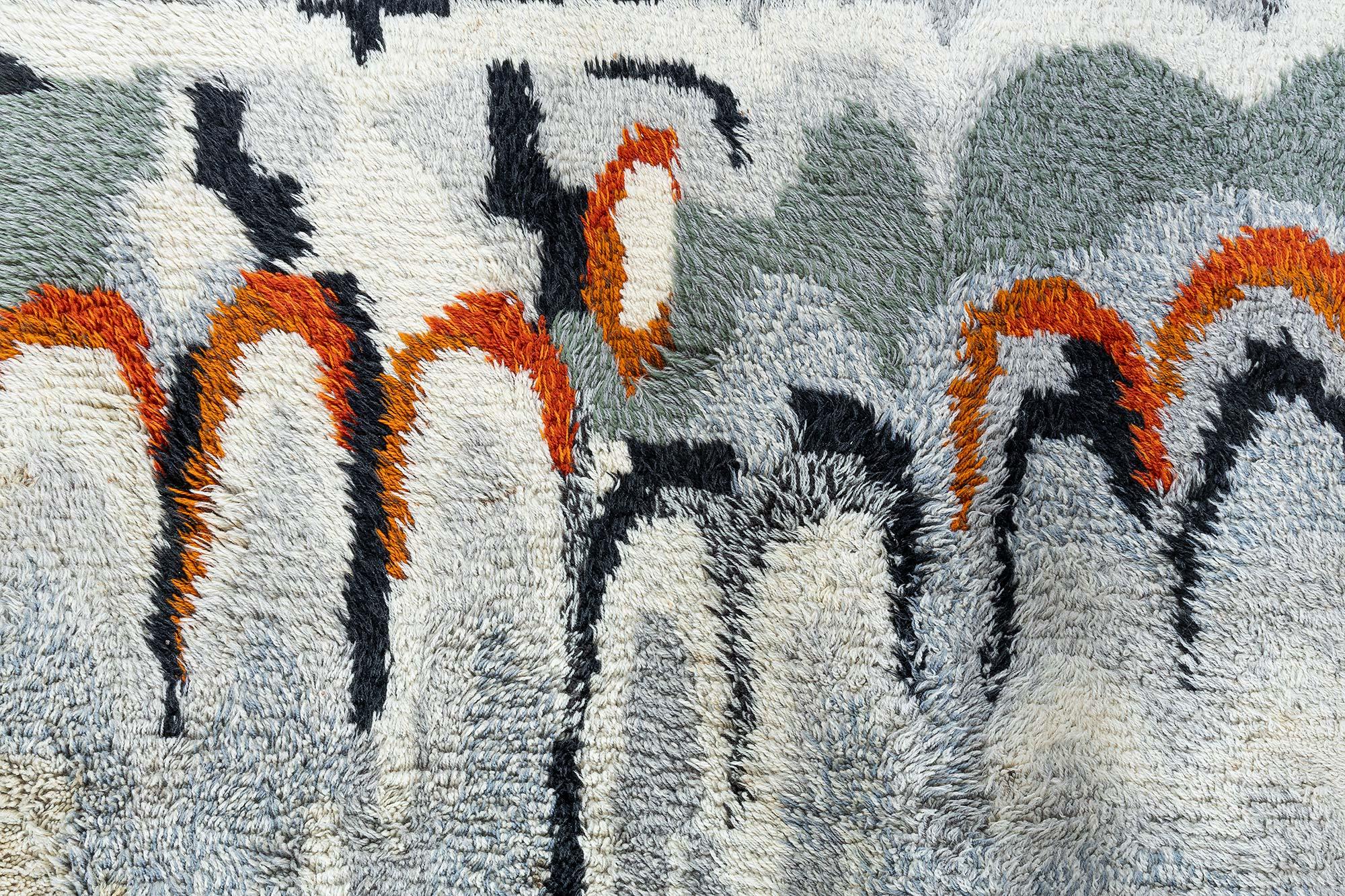 Alfombra sueca Rya Colección Doris Leslie Blau
Tamaño: 142 × 200 cm (4'8