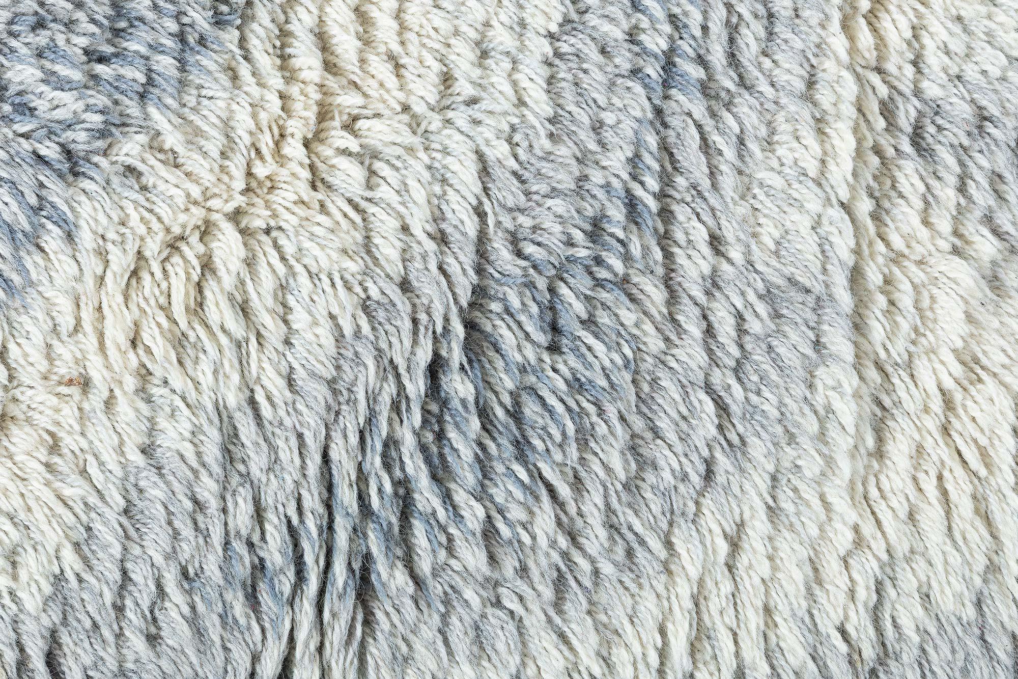 Schwedischer Rya-Teppich Doris Leslie Blau Collection'S (Skandinavische Moderne) im Angebot