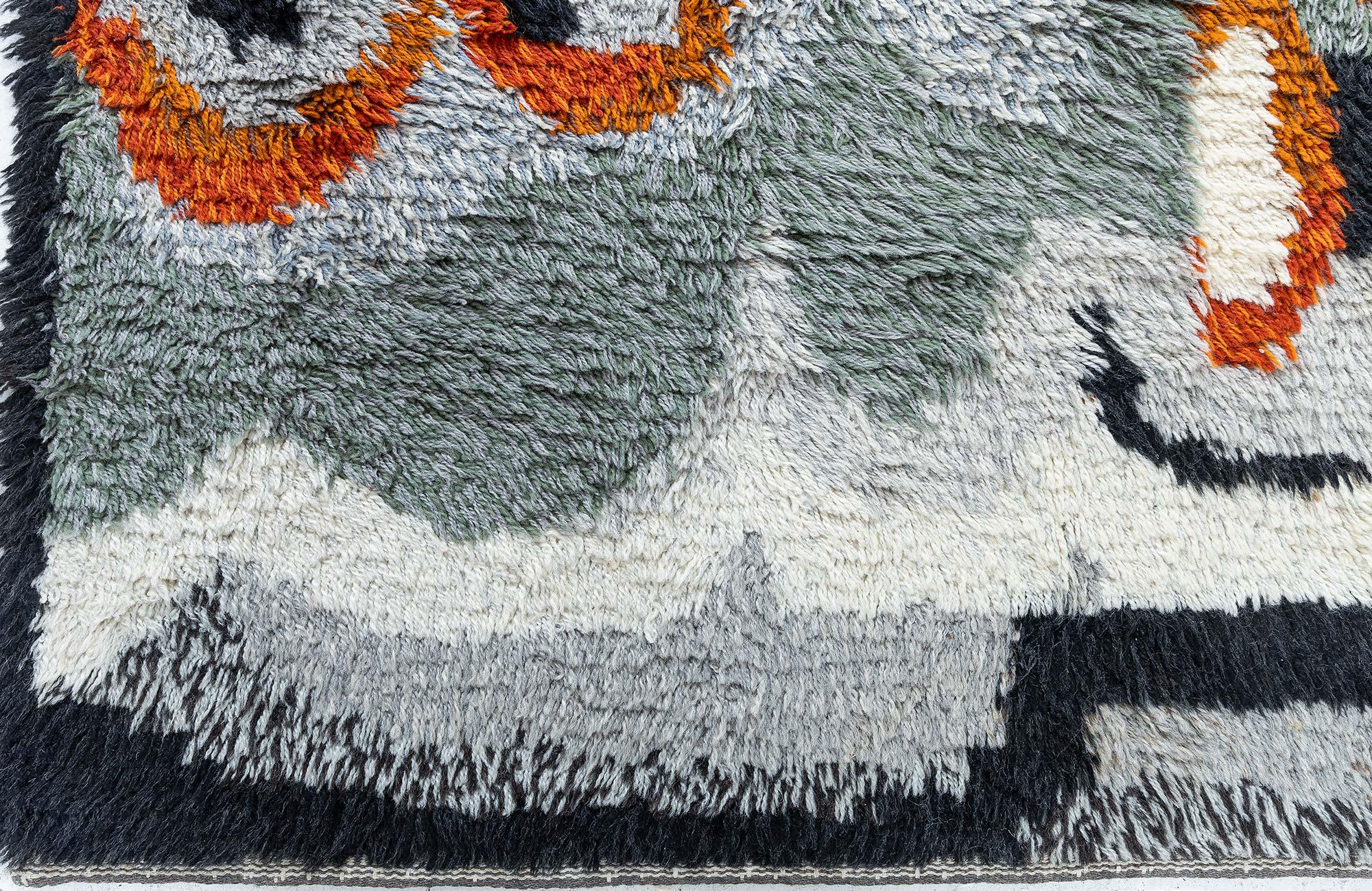 Alfombra sueca Rya Colección Doris Leslie Blau Escandinavo moderno en venta