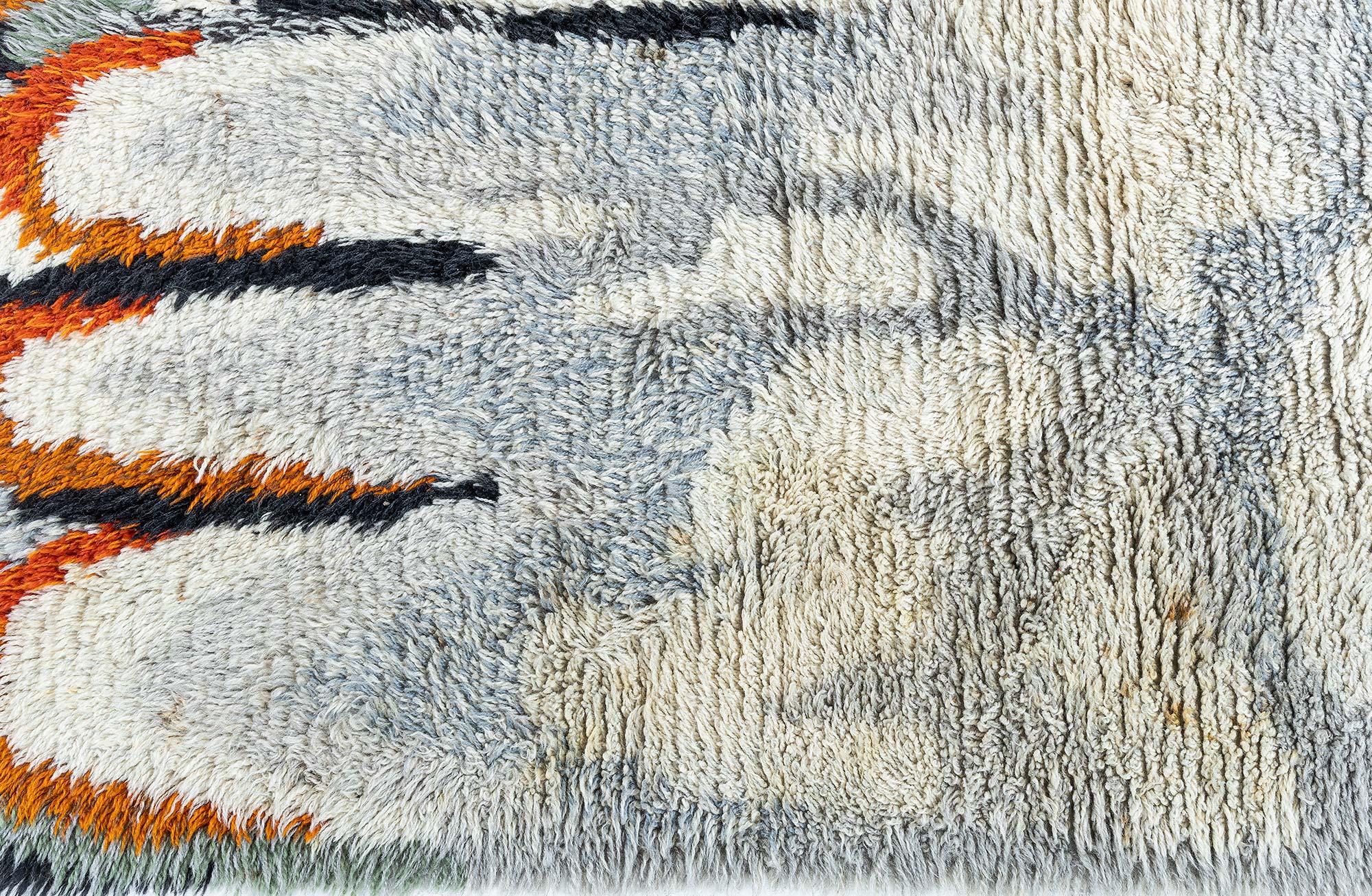 Alfombra sueca Rya Colección Doris Leslie Blau Lana en venta