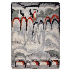 Swedish Rya Rug Doris Leslie Blau Collection