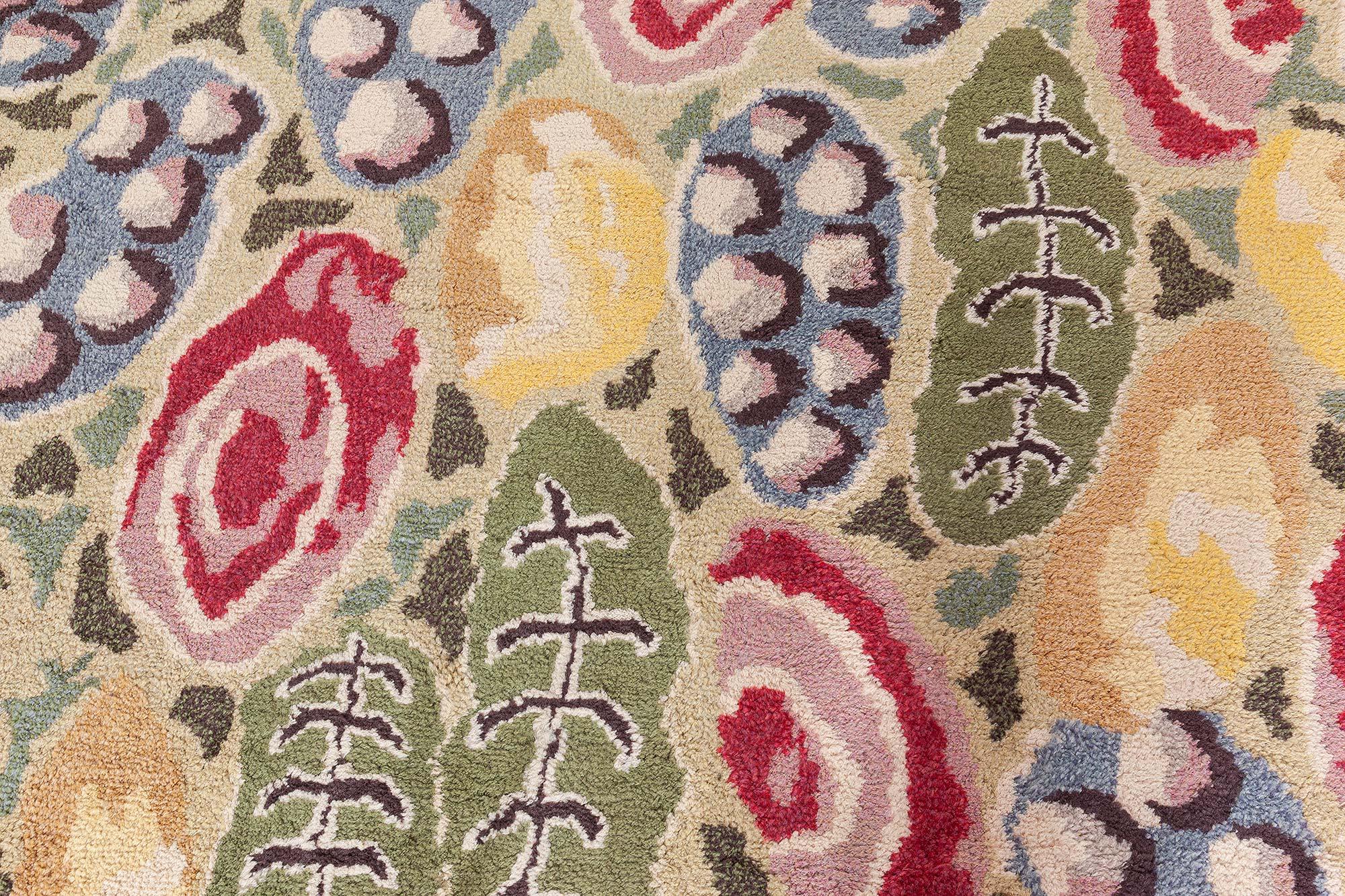 XXI secolo e contemporaneo Tappeto Rya svedese Doris Leslie Blau in vendita