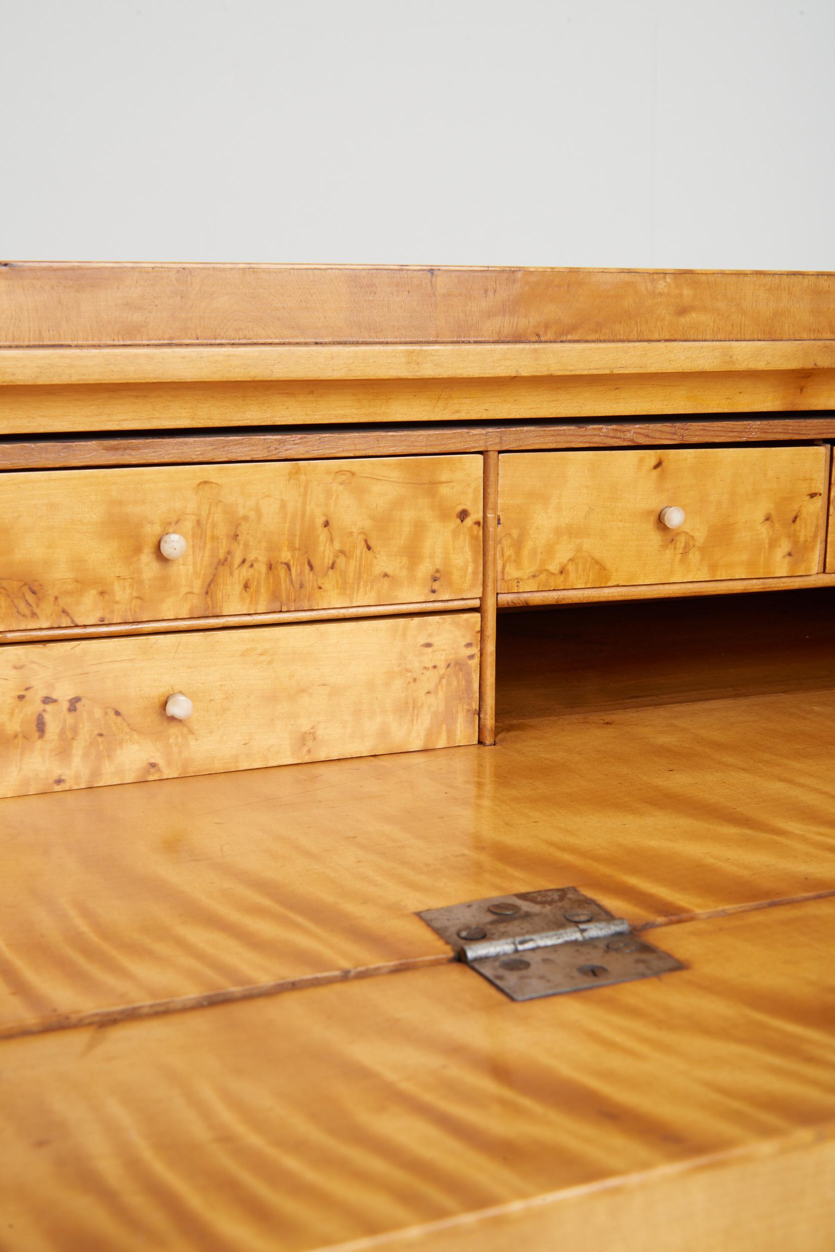 Swedish Satin Birch Chest of Drawers 3