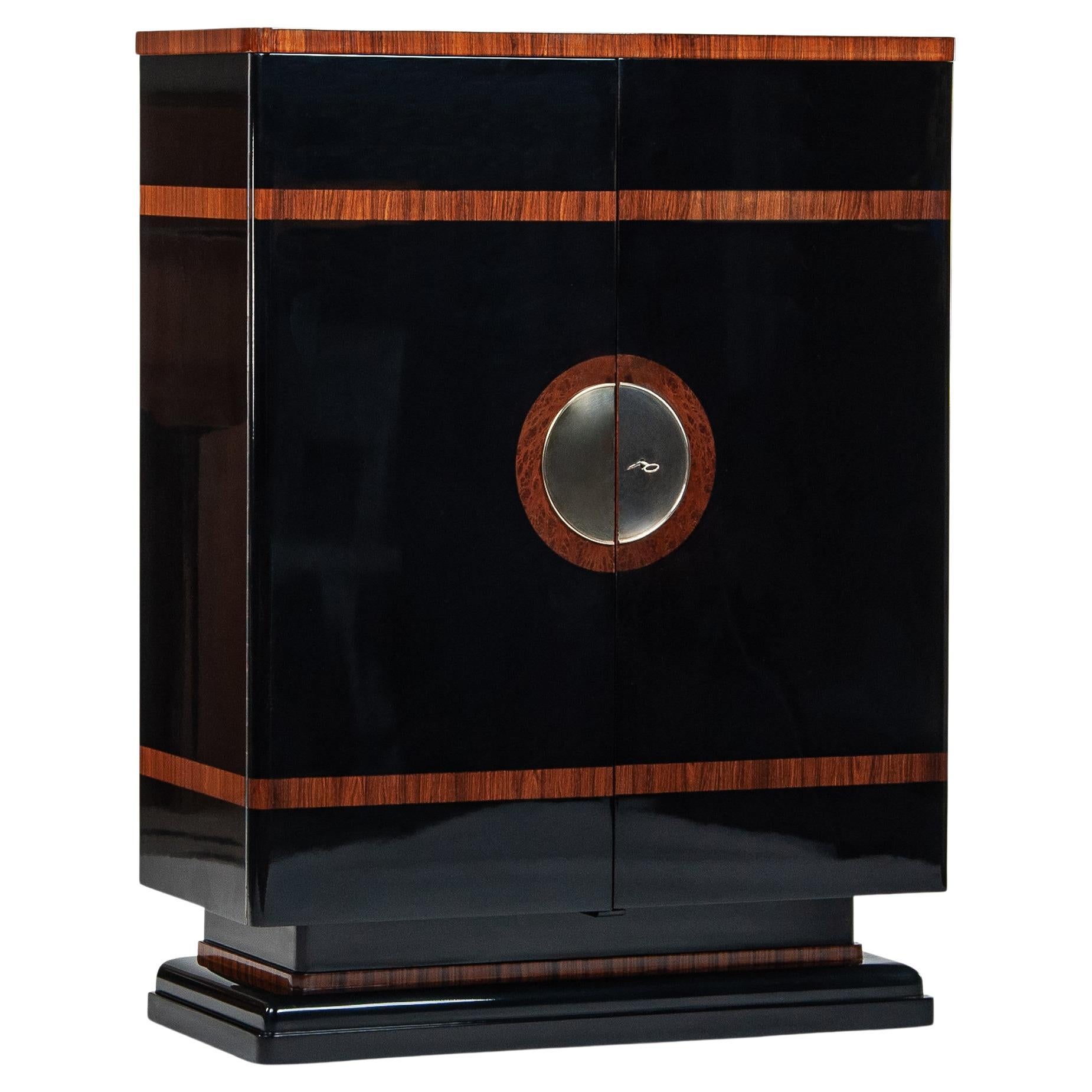 Swedish Scandinavian Art Deco Cabinet Attr. Otto Schulz For Sale