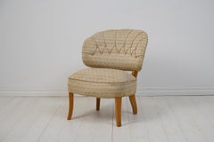 Swedish Scandinavian Modern Carl Malmsten Armchair 'Gamla Berlin'