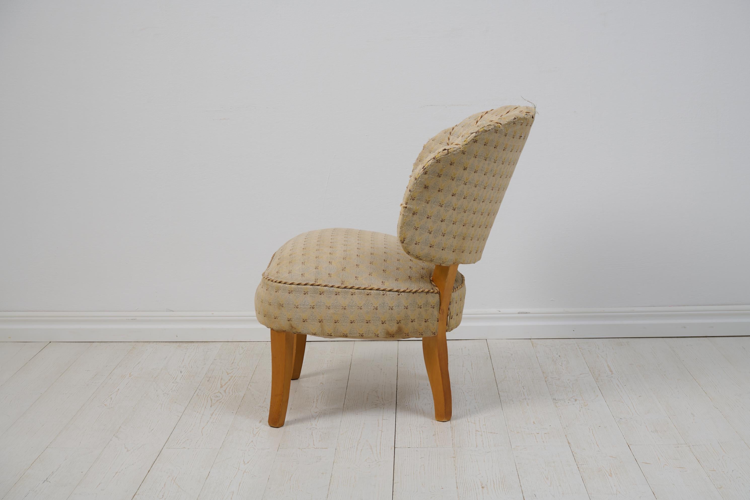 Bouleau Fauteuil scandinave moderne suédois Carl Malmsten 'Gamla Berlin' en vente