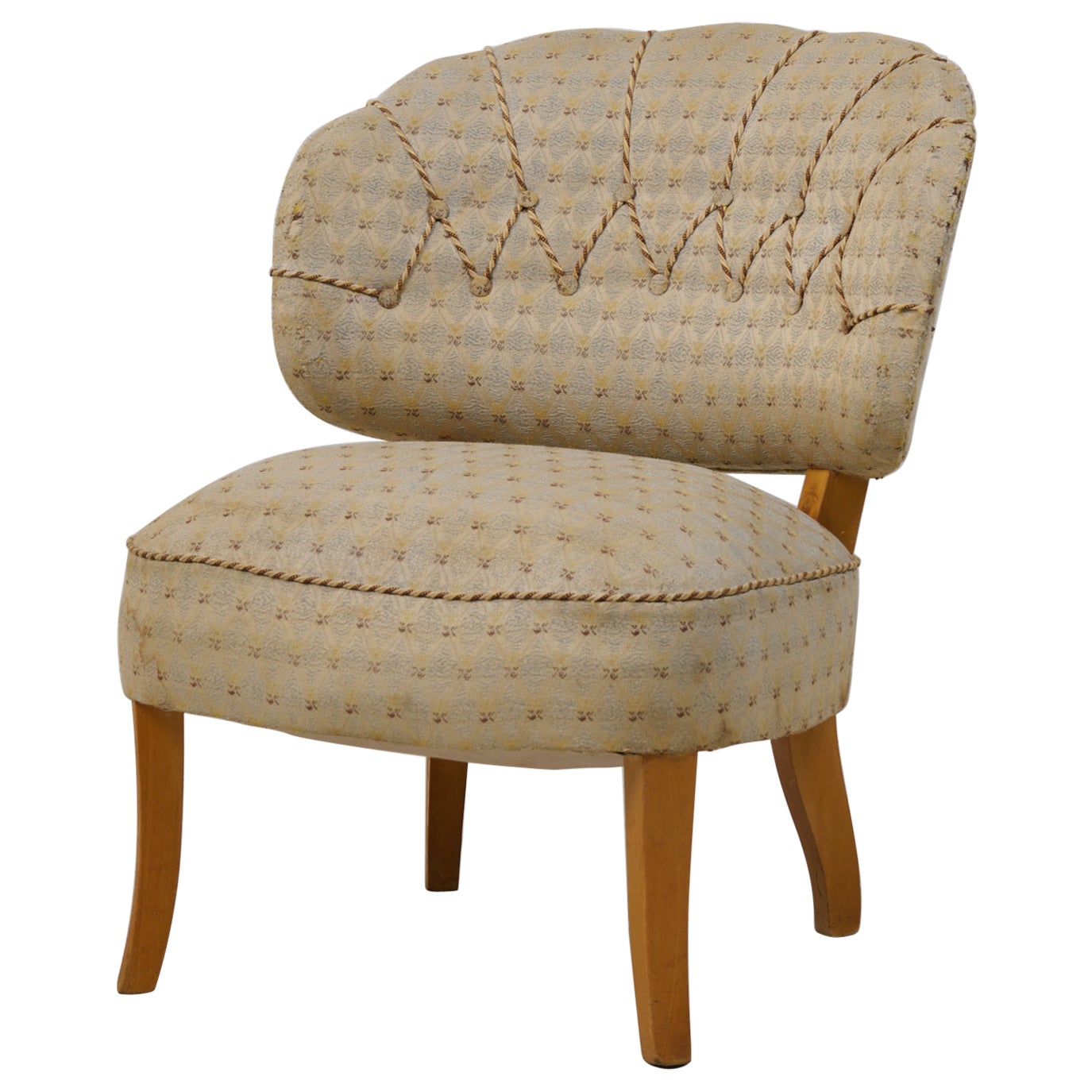 Sillón moderno escandinavo sueco Carl Malmsten "Gamla Berlin