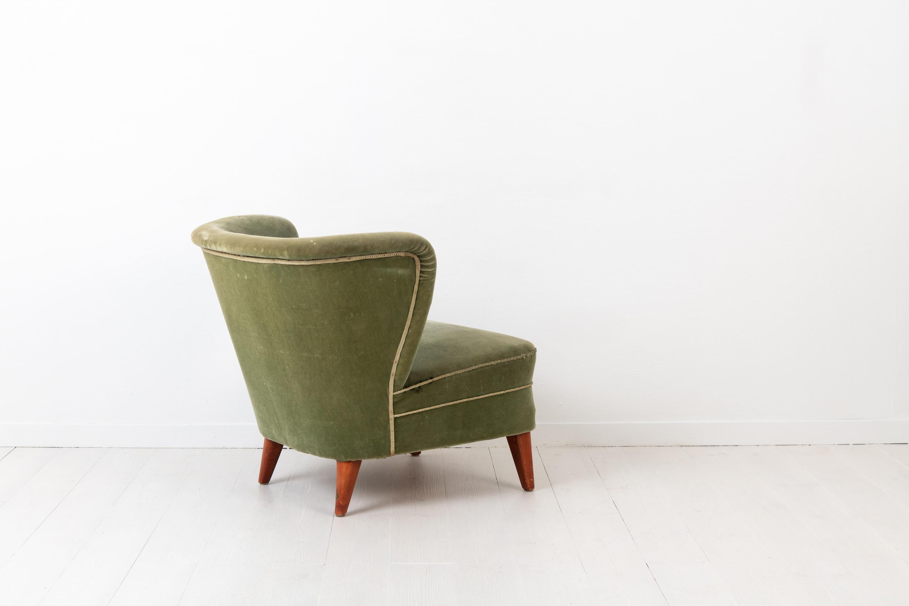 Swedish Scandinavian Modern Easy Chair by Gösta Jonsson 3