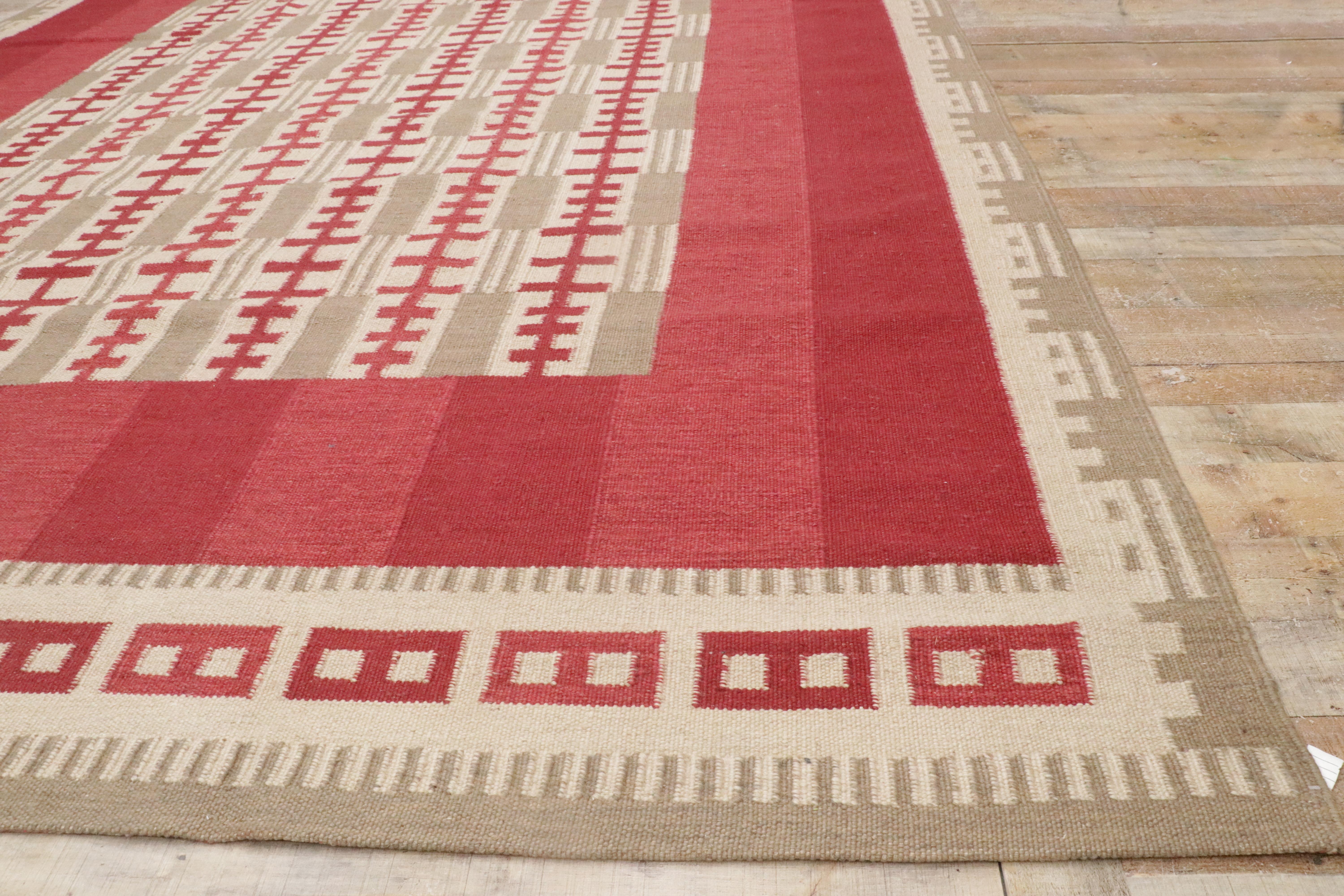 New Contemporary Swedish Scandinavian Style Röllakan Inspired by Irma Kronlund For Sale 4