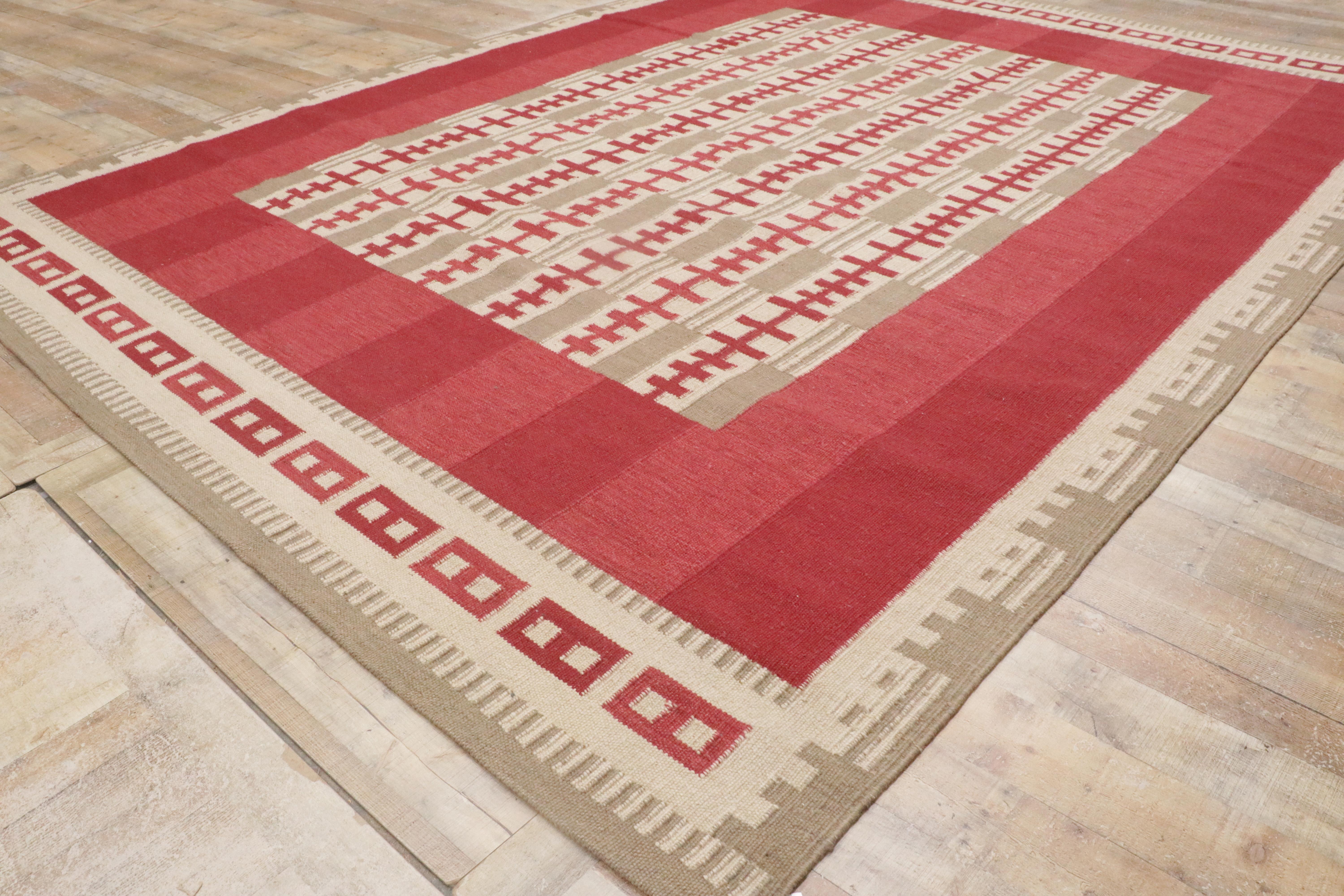 New Contemporary Swedish Scandinavian Style Röllakan Inspired by Irma Kronlund For Sale 5