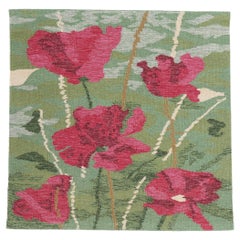 Swedish Scandinavian Wall Tapestry Inspired by Ingrid Nilsson Olsson