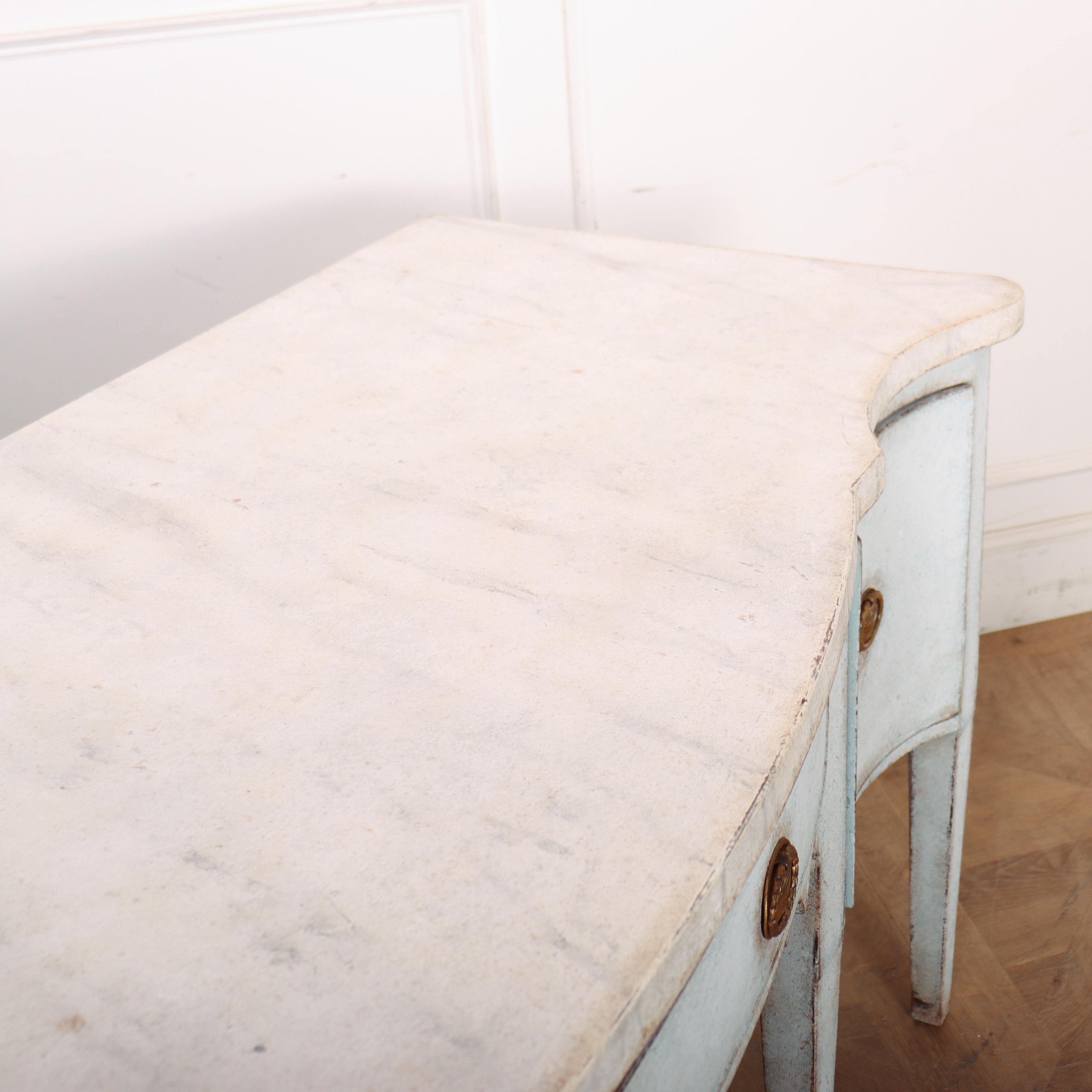 Swedish Serpentine Sideboard For Sale 4