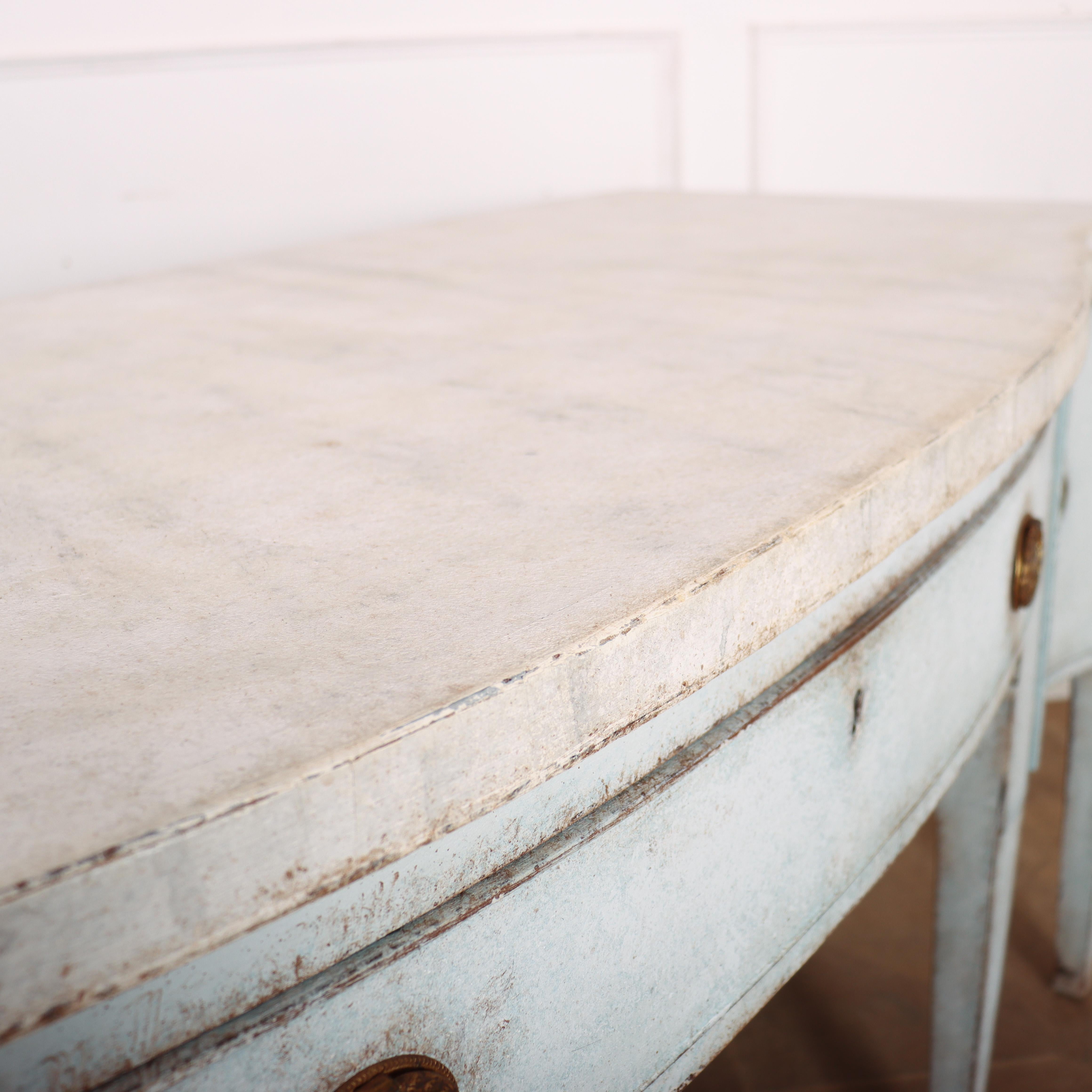 Swedish Serpentine Sideboard For Sale 5