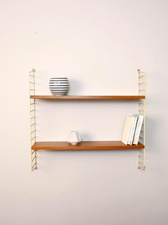 Swedish shelving unit with two shelves
