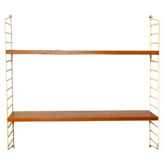 Used Swedish shelving unit with two shelves