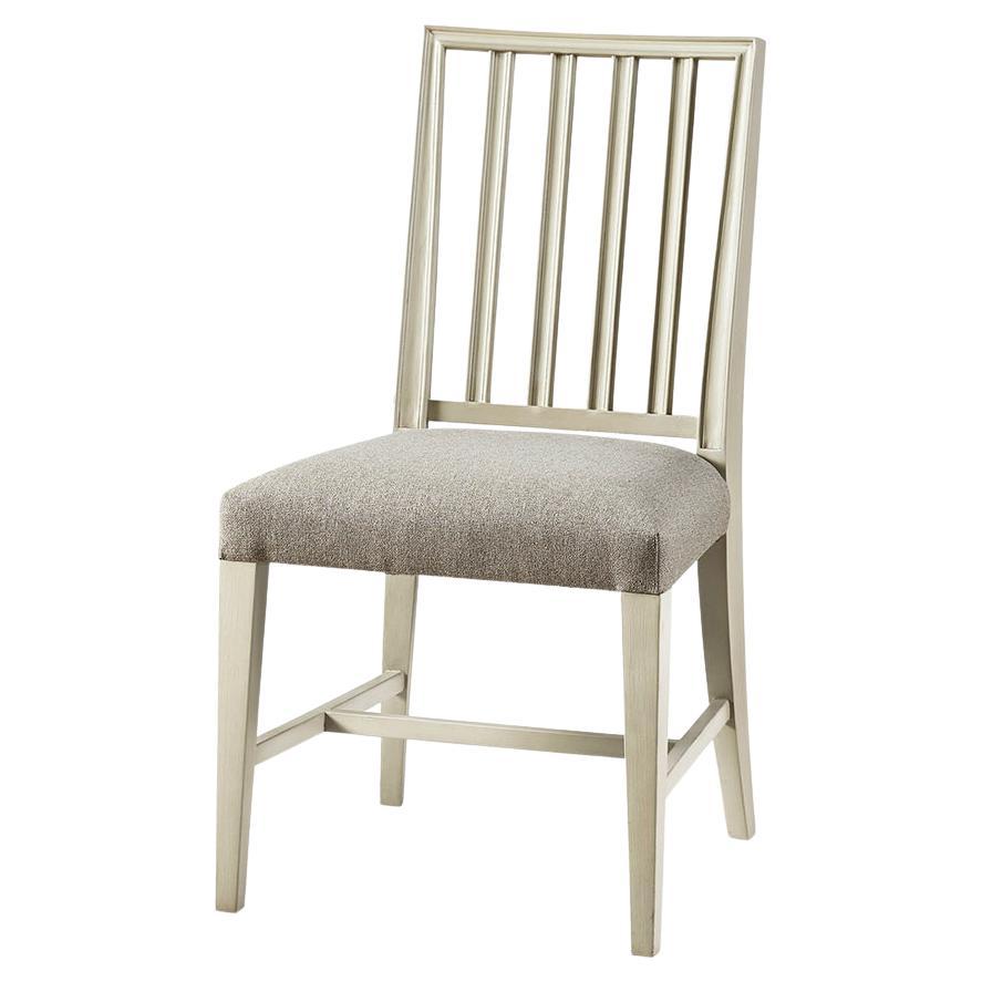 Swedish Side Chair - London Mist For Sale