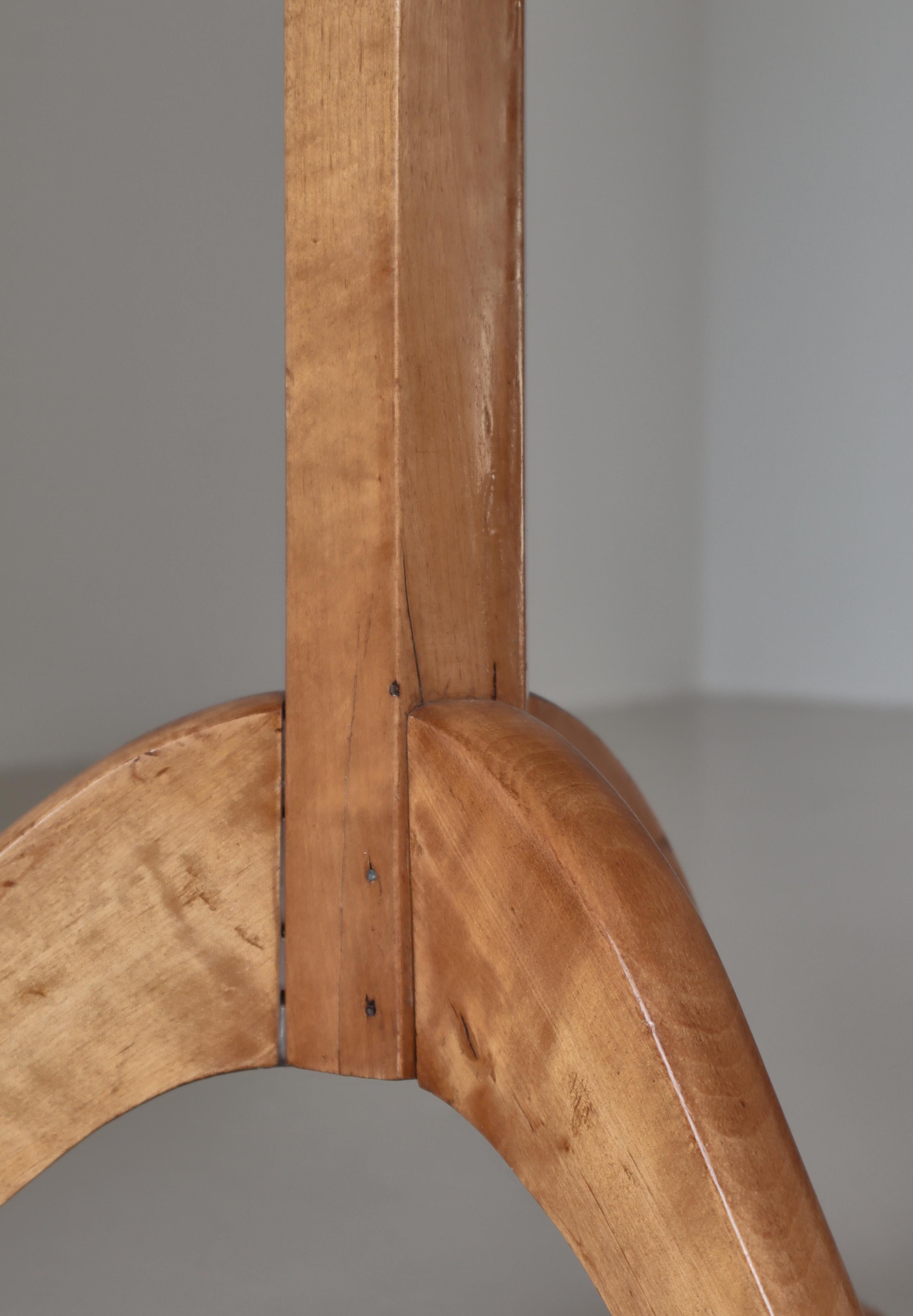 Swedish Side Table by Bertil Söderberg in Burl Wood, Svensk Hemslöjd, 1930s 1