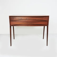 Swedish Side Table by Rimbert Sandholt for Glas & Trä Hovmantorp, 1960s