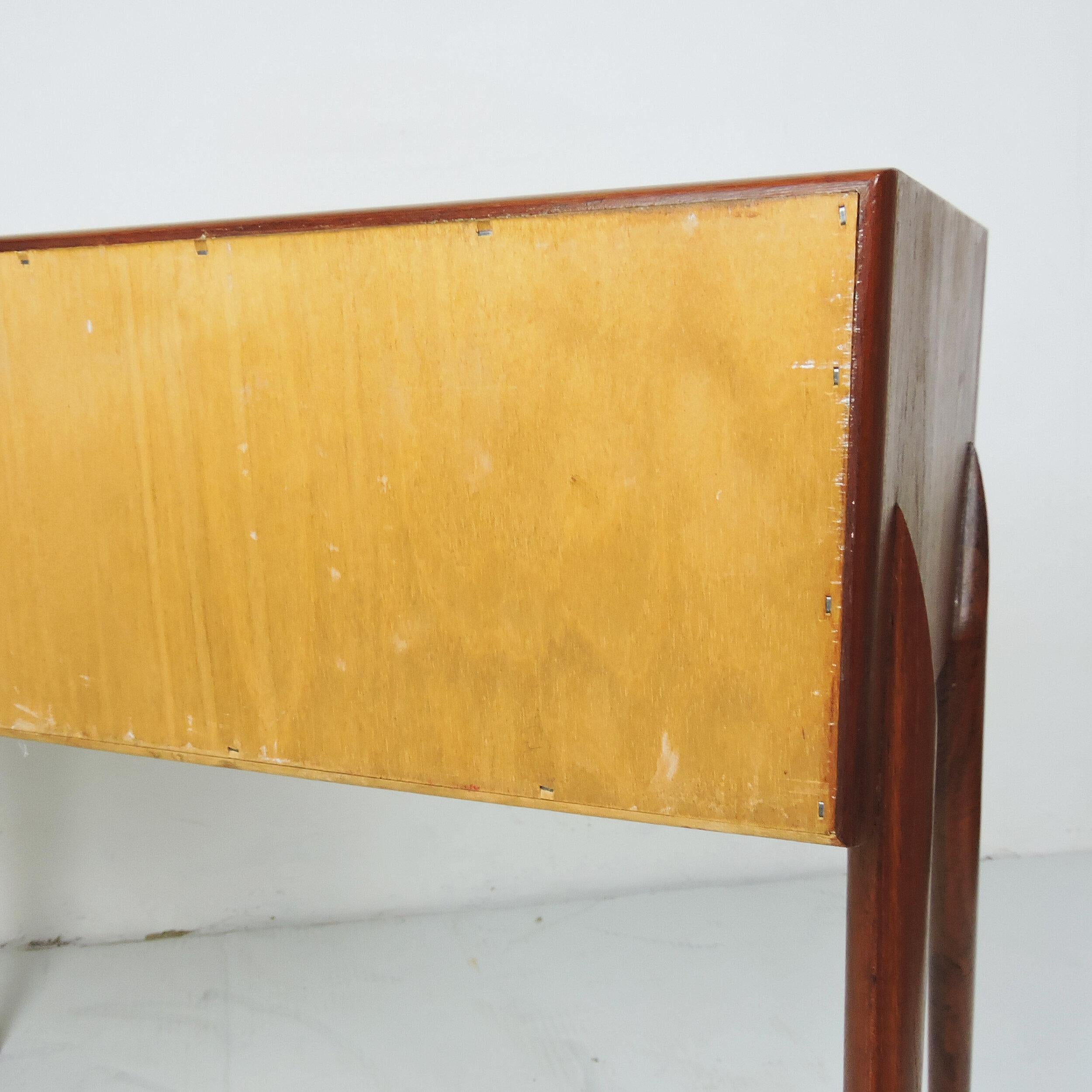 Swedish Side Table by Rimbert Sandholt for Glas & Trä Hovmantorp, 1960s In Good Condition For Sale In Chesham, GB