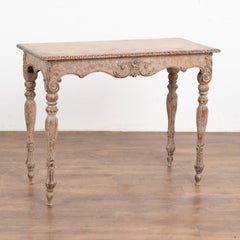 Swedish Side Table with Drawer, circa 1860-80