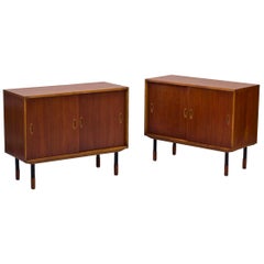 Swedish Sideboards by Westbergs Möblers, 1950s, Set of 2
