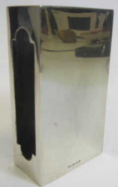 Swedish Silver Match Box Holder