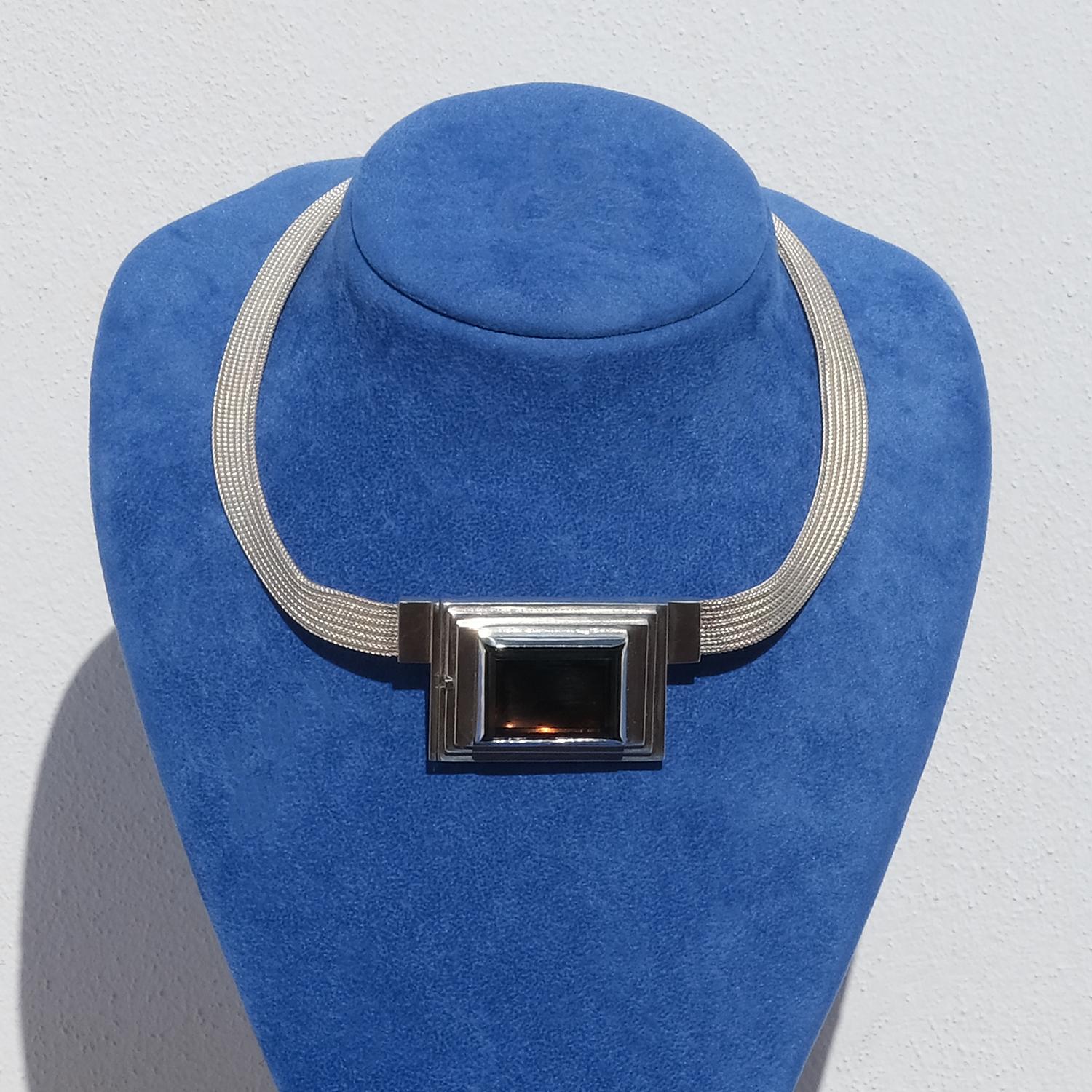 Collana in argento svedese Made Made 2001 in vendita 8