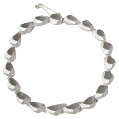 Swedish Silver Necklace Made Year 1954