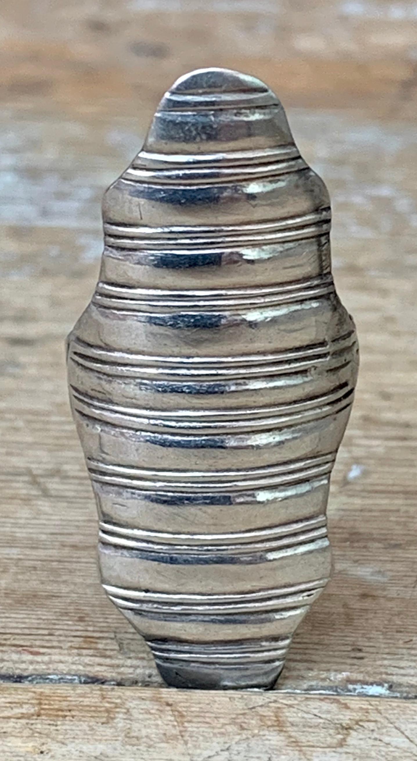 Swedish Silver Thimble Ring Dated 1846 4