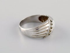 Swedish Silversmith, Modernist Alliance in Sterling Silver, 1960/70's